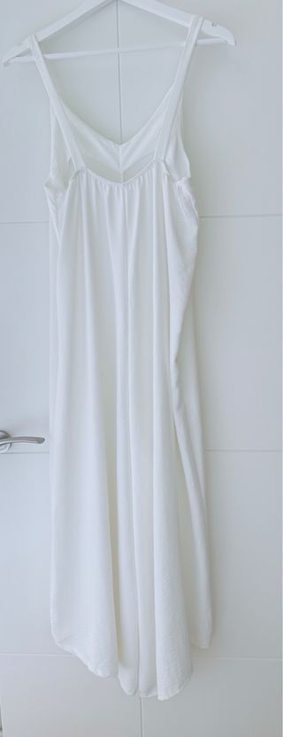 Mono blanco vestir largo