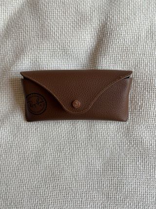 Ray-Ban redondas, oro rosa