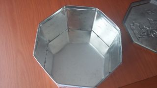 Caja metálica escenas campestre Jacobsen's vintage