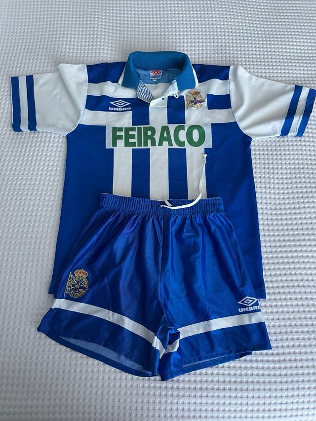 Camiseta Deportivo Coruña vintage