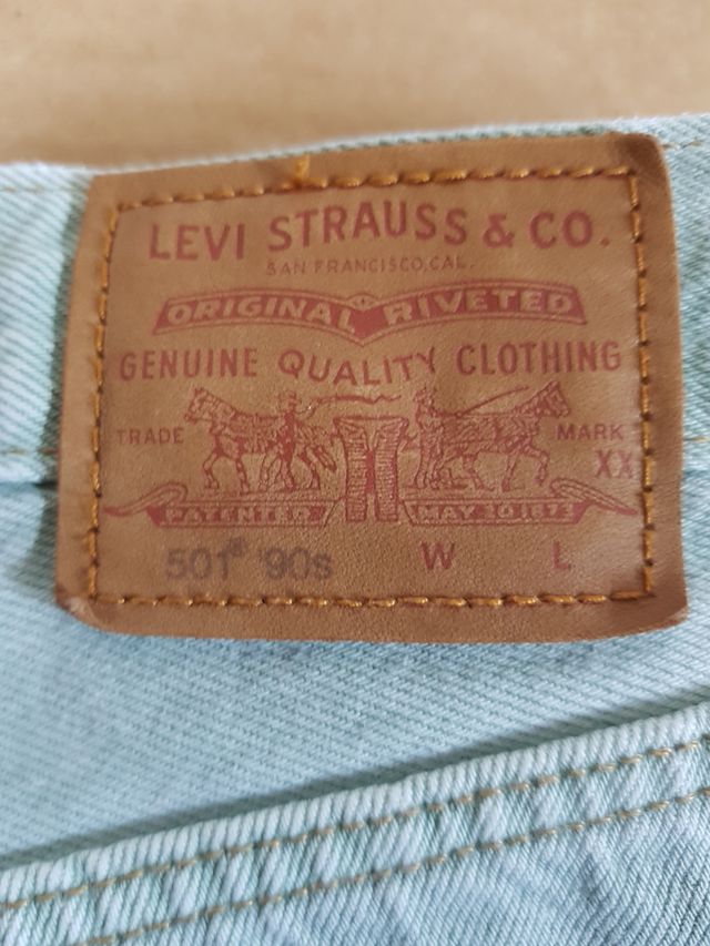 Shorts Levi's 501 90s. Unisex. Nuevo sin etiquetas