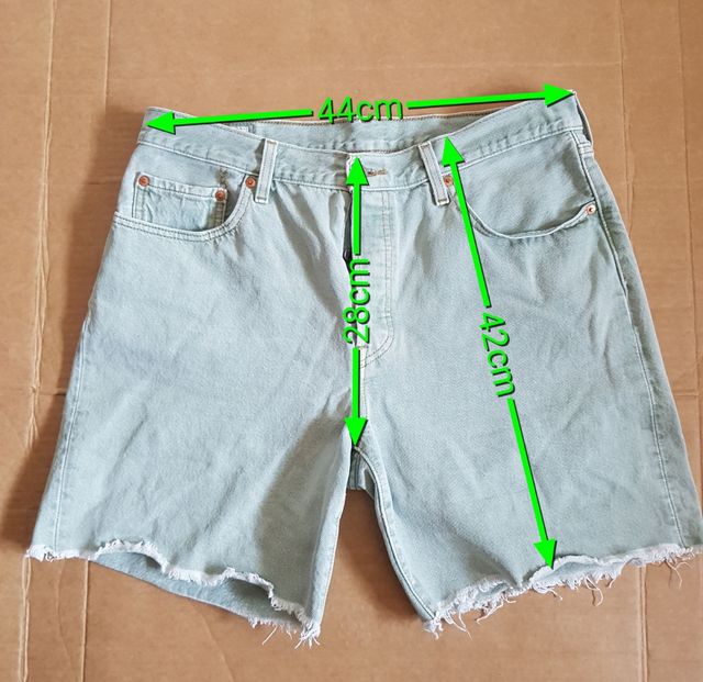 Shorts Levi's 501 90s. Unisex. Nuevo sin etiquetas