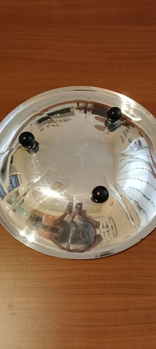 Centrotavola silver plated