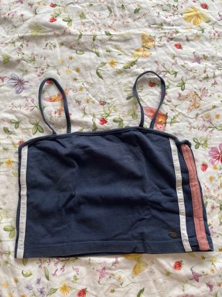 Top tirantes Pull&Bear azul