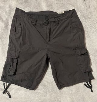 Pantaloncini cargo neri Scout
