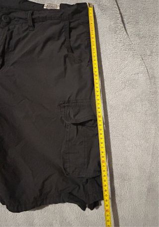 Pantaloncini cargo neri Scout