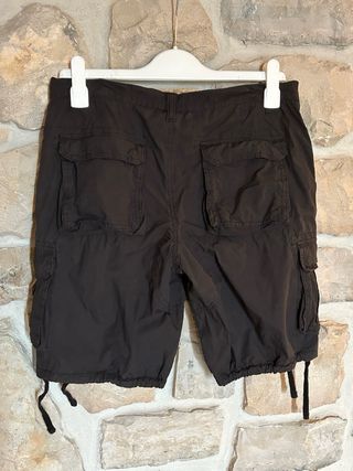 Pantaloncini cargo neri Scout