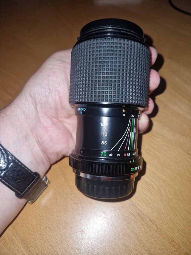 Teleobjetivo 70-210mm manual