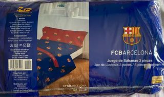 Sábanas FC Barcelona - 3 piezas