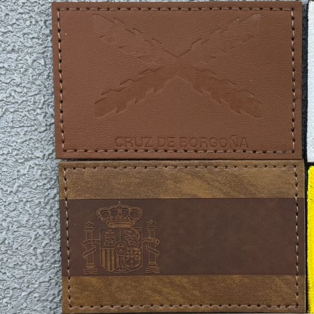 Parche táctico España / Cruz Borgoña
