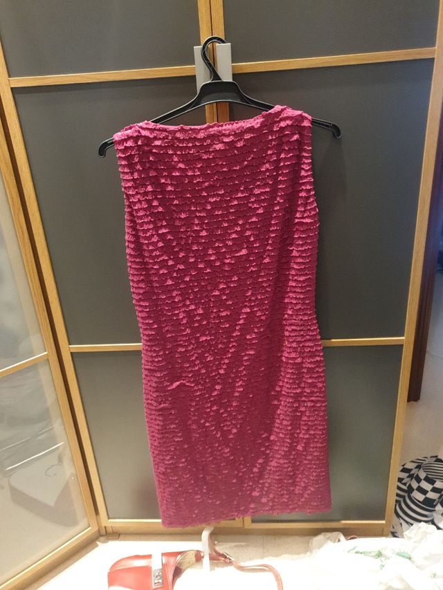 Vestido Bugambilia Talla S o M Con Camisa Fulá 
