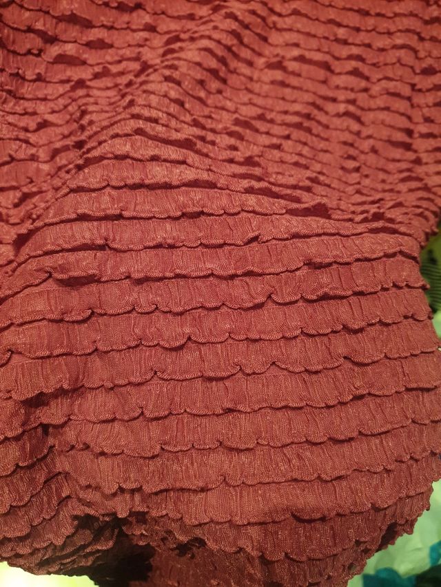 Vestido Bugambilia Talla S o M Con Camisa Fulá 