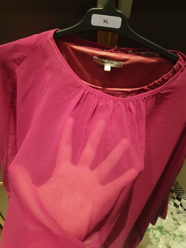 Vestido Bugambilia Talla S o M Con Camisa Fulá 