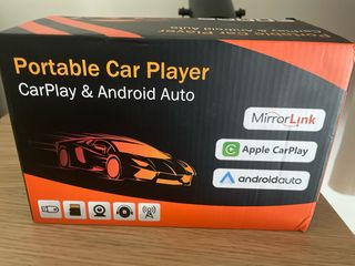 Reproductor Coche Portátil CarPlay Android Auto