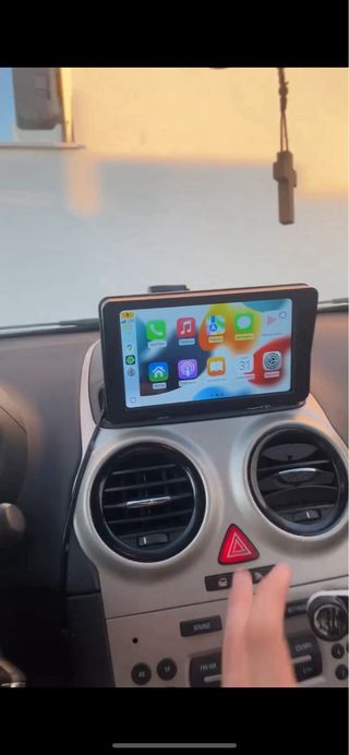 Reproductor Coche Portátil CarPlay Android Auto