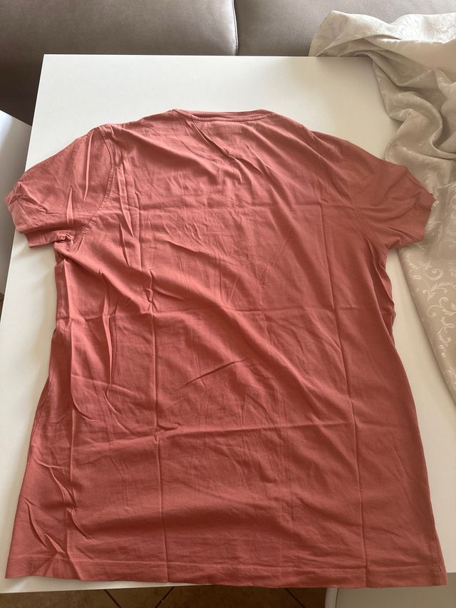 Maglietta Tommy Hilfiger Uomo Rosa Taglia XXL