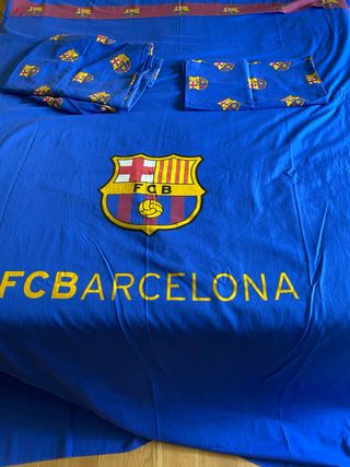 Sábanas FC Barcelona - Cama Individual