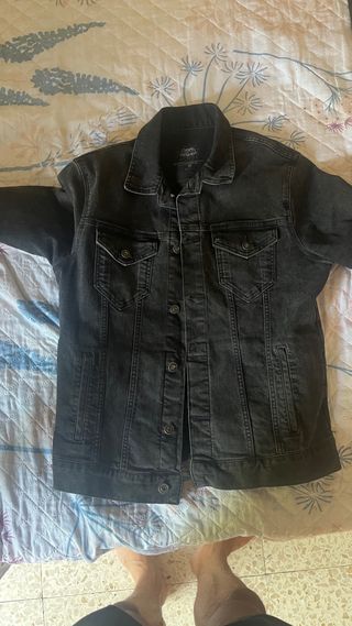 Chaqueta vaquera Batman negra