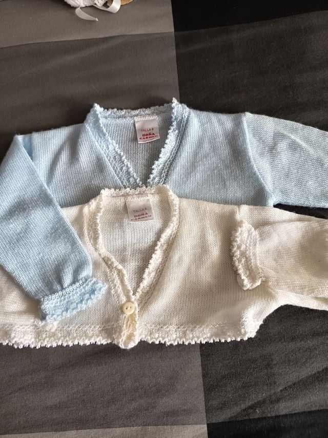 Chaquetas bebé 6 meses - 2uds.