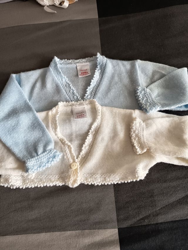 Chaquetas bebé 6 meses - 2uds.