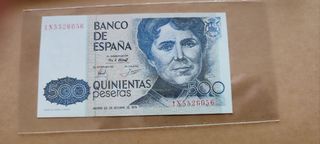 Billete 500 pesetas España