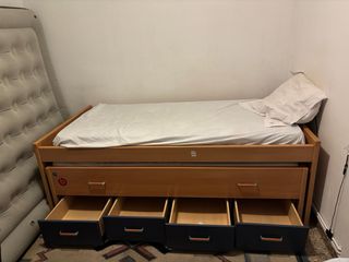 Cama nido infantil madera