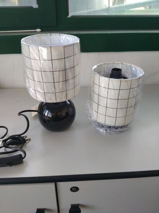 2 Lampade da tavolo - stile moderno