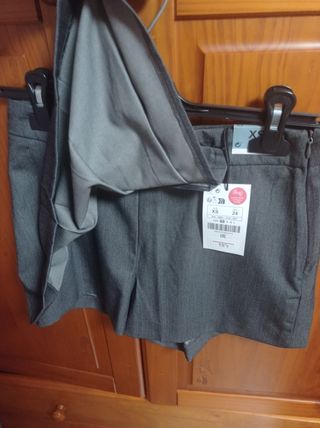 Falda Lefties Gris XS (34/6)