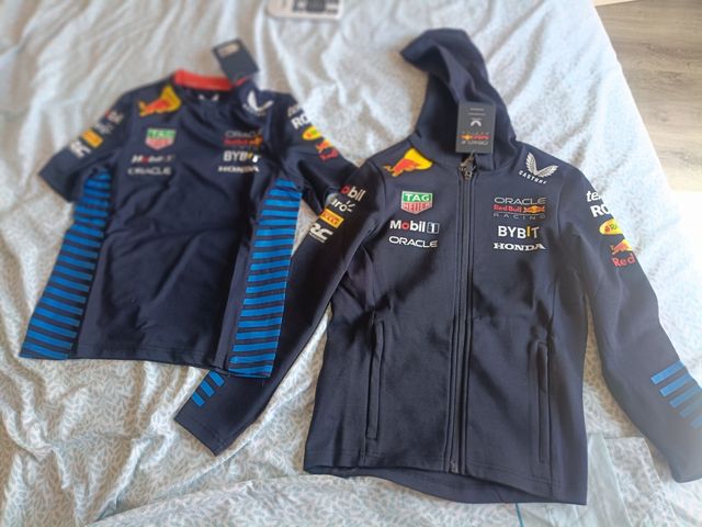 Sudadera y camiseta castore, redbull S NIÑO