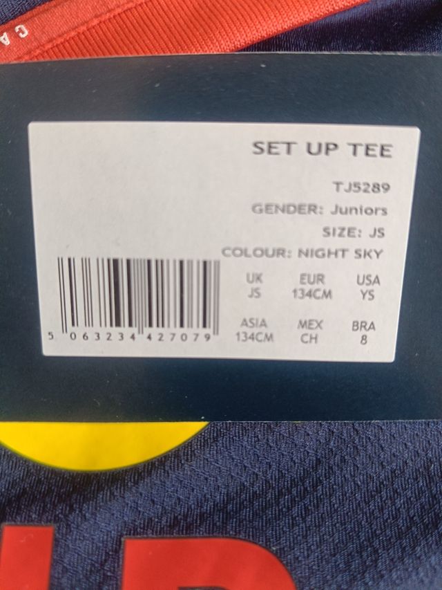 Sudadera y camiseta castore, redbull S NIÑO