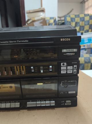 Radio Cassette RECOR 4 Bandas