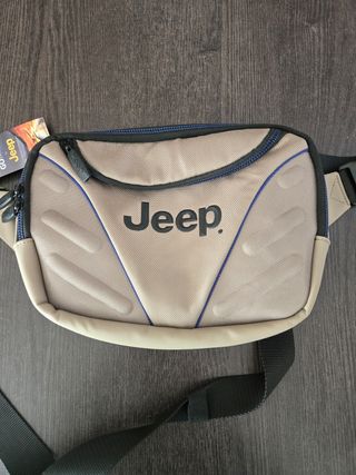 Marsupio Jeep - Beige/Blu