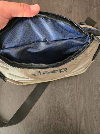 Marsupio Jeep - Beige/Blu
