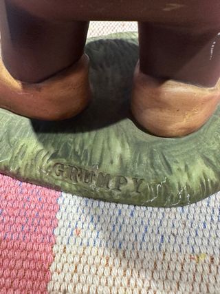 Figura Grumpy Disney porcelana