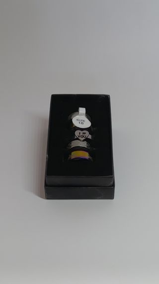 Pack 5 anillos - Talla 18