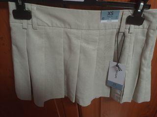 Falda Lefties beige XS