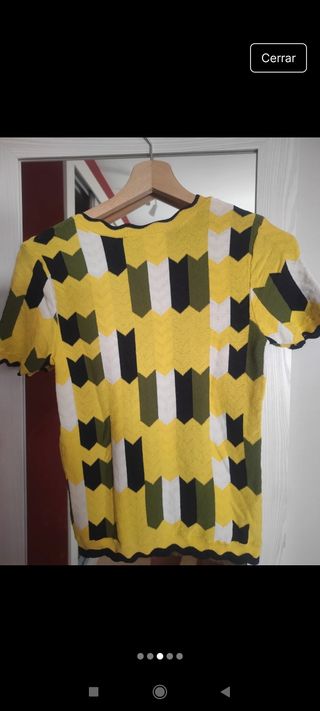 Camiseta Zara amarilla - S