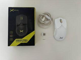 Rato Gaming DELUX M800 Pro - Branco
