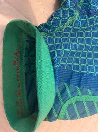 Malla deportiva Hoko azul y verde