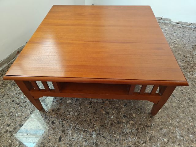 Mesa centro madera maciza