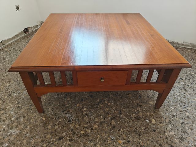 Mesa centro madera maciza