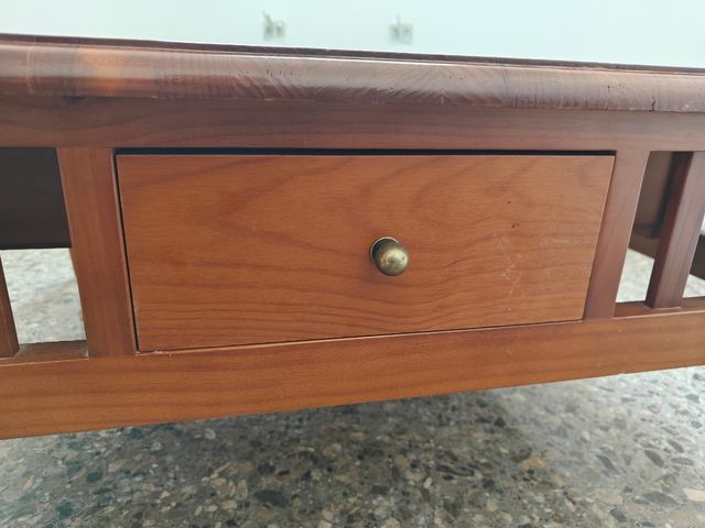 Mesa centro madera maciza