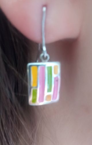 Pendientes Plata 925 - Esmaltados