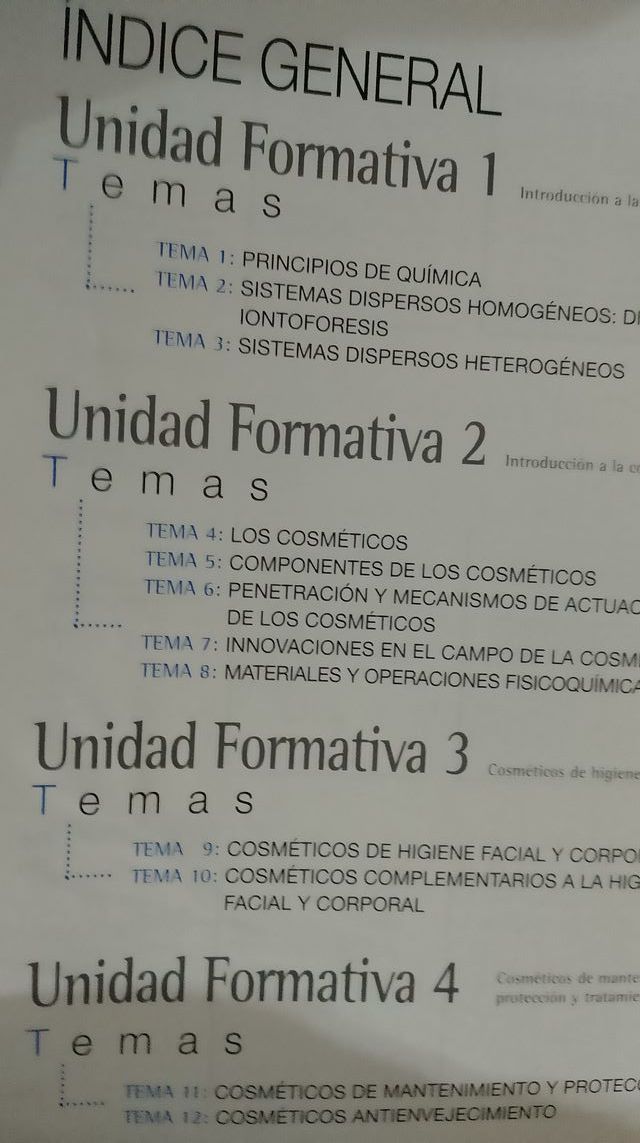 Cosmetologia aplicada ,Estetica Integral