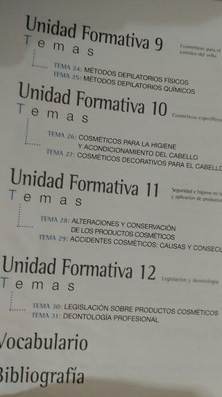 Cosmetologia aplicada ,Estetica Integral