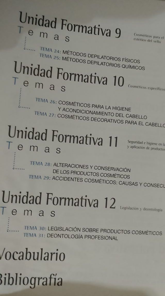 Cosmetologia aplicada ,Estetica Integral