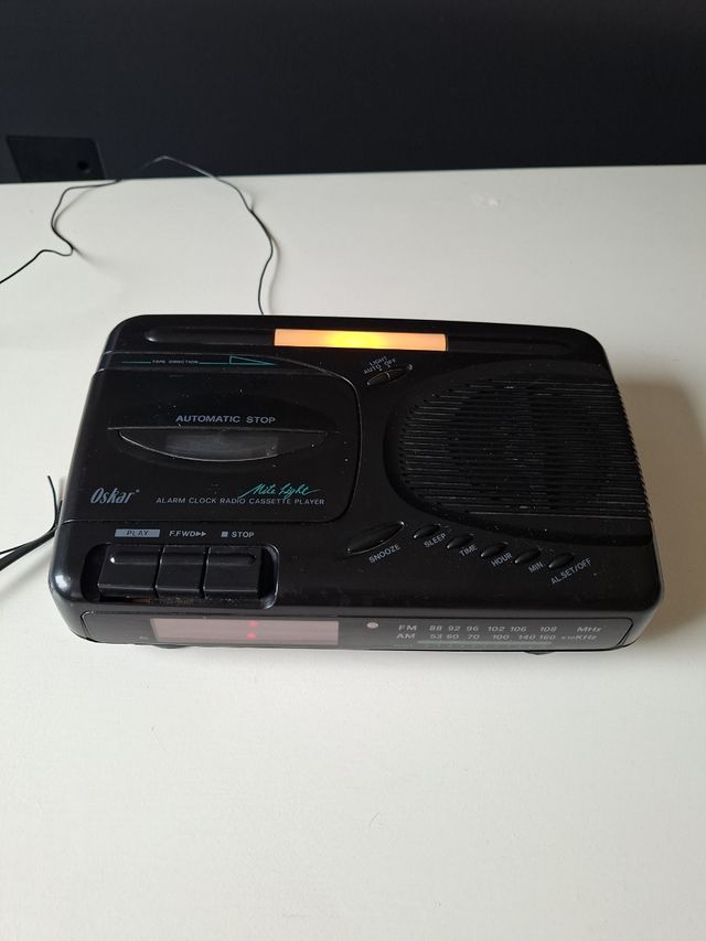 Radio Cassette Oskar Vintage
