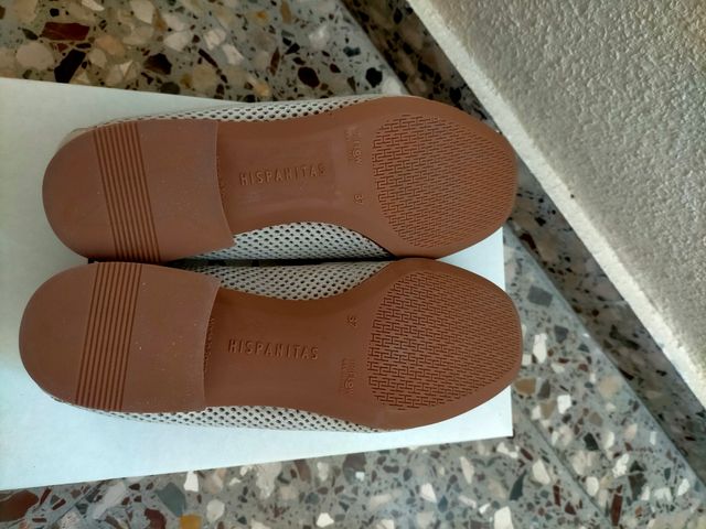 Zapatos Hispanitas beige mujer nuevos
