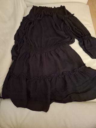 Vestido negro Zara - Talla M