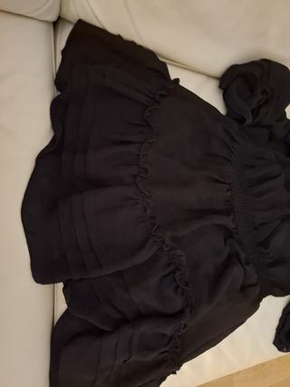 Vestido negro Zara - Talla M